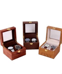 coffret de rangement vintage double fente