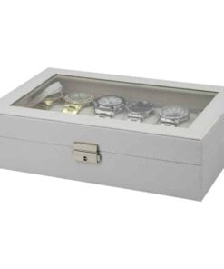 boite a montres cuir présentoir