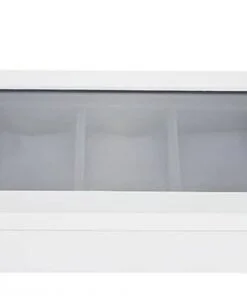 coffret rangement montre bois blanc