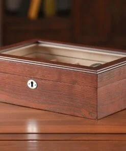 boite en bois pour montre marron