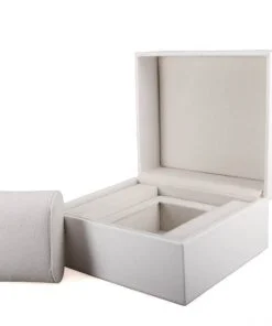 boites de montres blanc