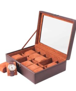 boite à montres en cuir