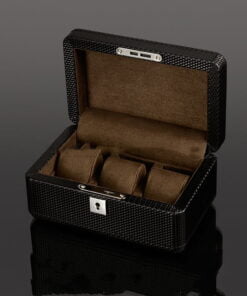 Boite montre fibre de carbone