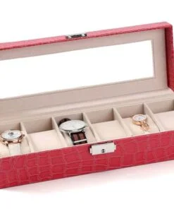 montre coffret pour 6 emplacements