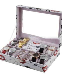 boite a montre femme multifonctionnel et couvercle