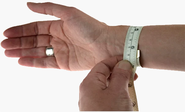 mesurer votre poignet