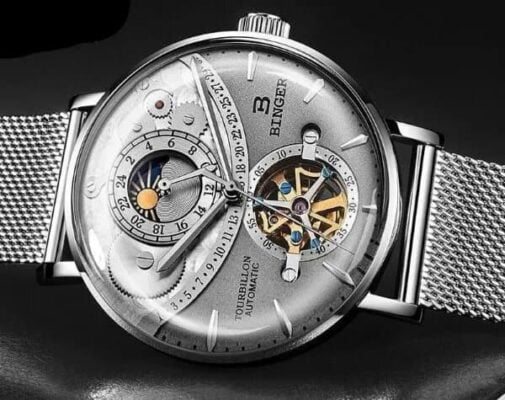 montres automatiques sont plus épaisses que les montres à quartz