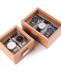 Boite en bois d'affichage 2,3 montres